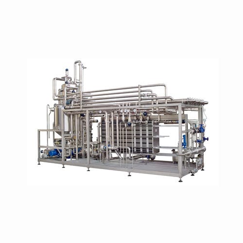 Process sterilizer compactfor the food industryfor liquids