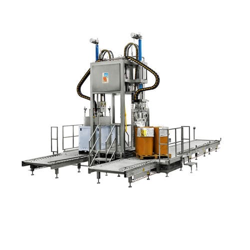 Fully-automatic filler BIG BAGbagfruit juicefor the food industry