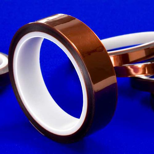 Heat-reflective adhesive tape Kapton®polyamidehigh temperature-resistantfor cables