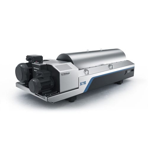 Декантер для обезвоживания осадка X7Эцентробежный горизонтальный