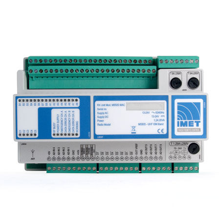 Радиоприемник 12В, 48В | M550 Приложения MAC и DCDIN-рейка