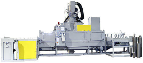 Дробеструйная машина подвесного конвейера БФК-12 для цилиндров