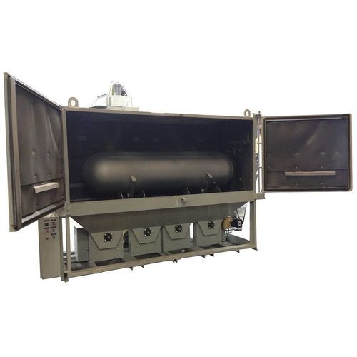 Ручная дробеструйная машина ПТБ-500 для баллонов