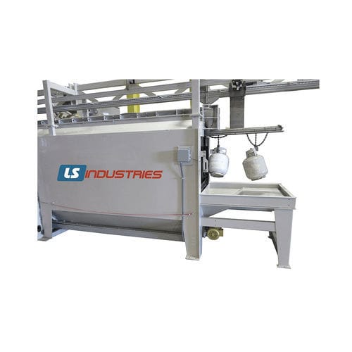 Ручная дробеструйная машина Monorail 24×24по металлу