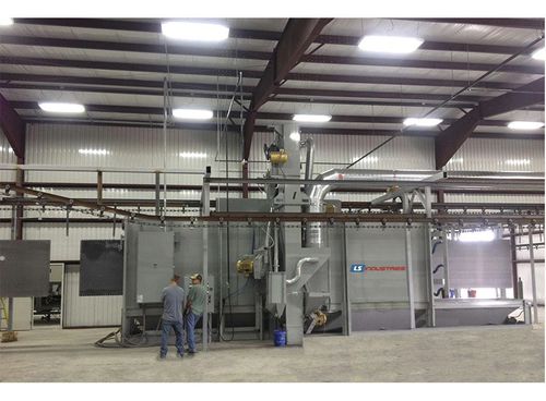 Ручная дробеструйная машина Monorail 42х72по металлу