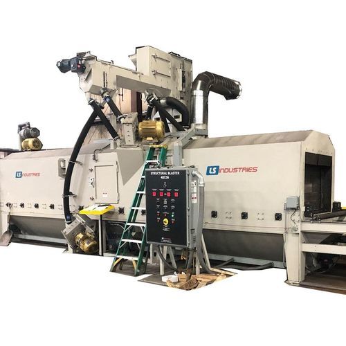 Ручная дробеструйная машина STRB 48×48для конвейера профилей