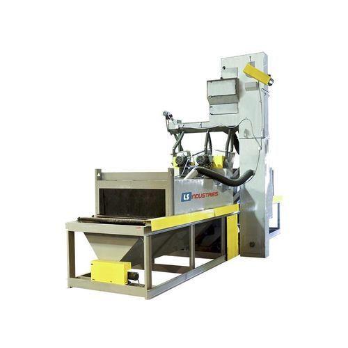 Ручная дробеструйная машина STRB 72×24для металлоконвейера