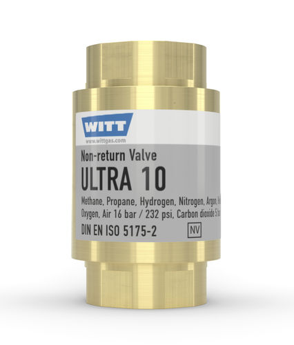 Резьбовой обратный клапан ULTRA 10 предохранительный обратный для газа