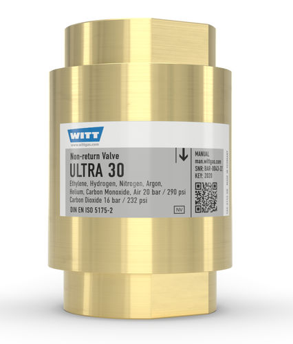 Обратный клапан резьбовой ULTRA 30безопасныйобратныйнизкого давления