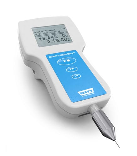Oxygen analyzer OXYBABY® M+carbon dioxidefoodconcentration