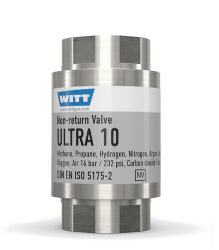 Gas non-return valve ULTRA 10DINthreadedsafety