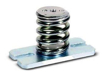 Цилиндрическая антивибрационная опора AB50металл для компрессоров, пружинный демпфер