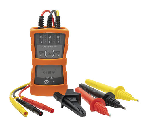 Тестер напряжения ТКФ-12Л последовательность фазАСфаза