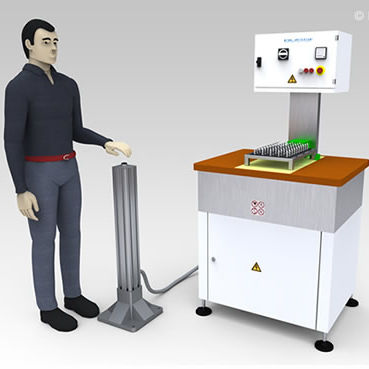 Туннельный размагничиватель серии DAдля деталейручнойкомпактный