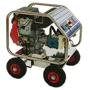 Очиститель высокого давления с подачей холодной воды MP302бензиновый двигательмобильныйиз нержавеющей стали