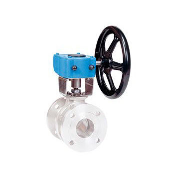 Manual valve actuator AB quarter-turnworm gearwith handwheel