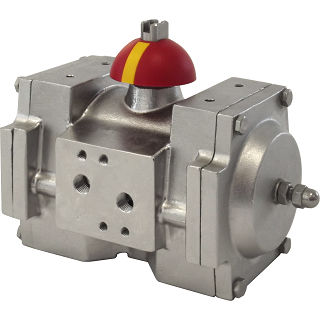 Пневмопривод клапана GTSповоротный реечный-поршневой