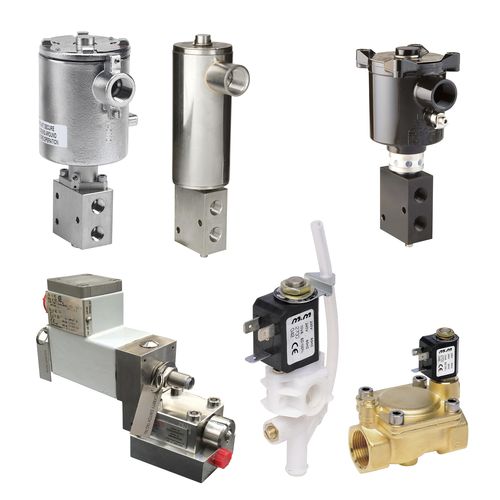 Нормально закрытый электромагнитный клапан, нормально открытый, безопасный для опасных сред.