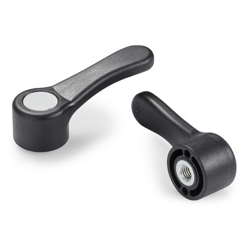 Стальной зажимной рычаг A150с пластиковой ручкойтехнополимерс резьбовой вставкой