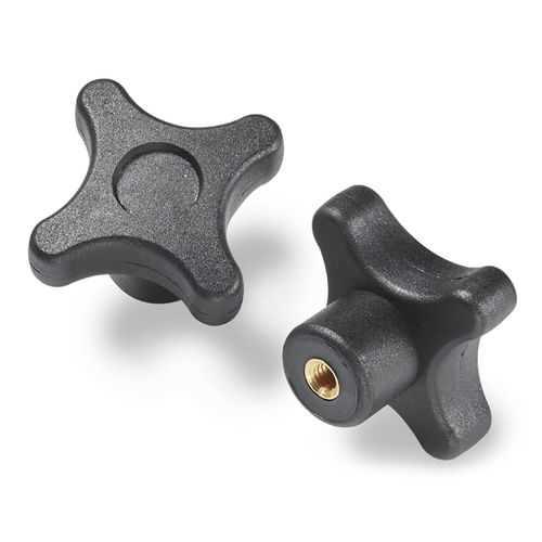 Ручка с резьбой F186 звездаполиамидлатунь