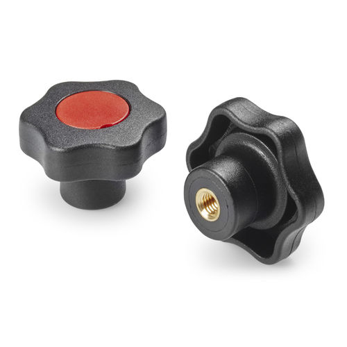 Ручка с накаткой G650лепестокполиамид