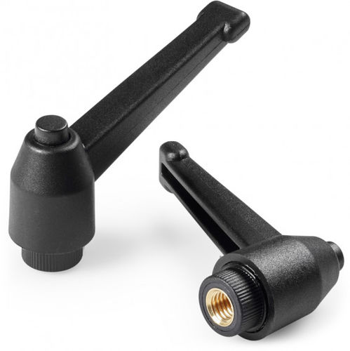 Зажимной рычаг стальной A562с пластиковой ручкойтехнополимерс резьбовой вставкой