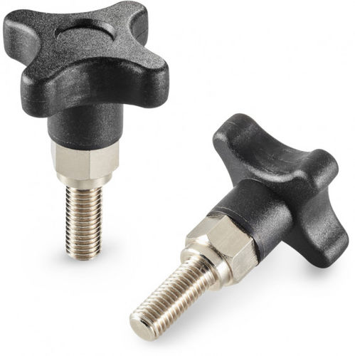 Ручка с резьбой F270звездалатуньполиамид