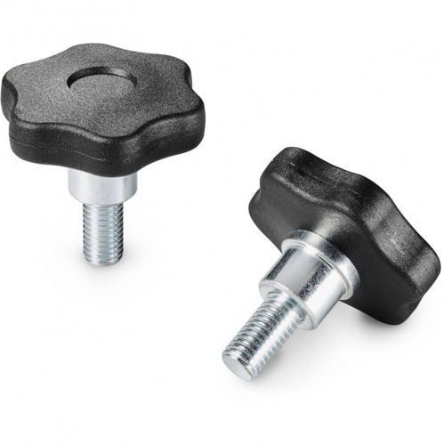 Ручка с накаткой F278lobeinoxполиамид