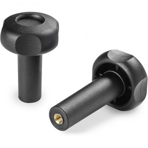 Ручка с резьбой G734звездаполиамидлатунь