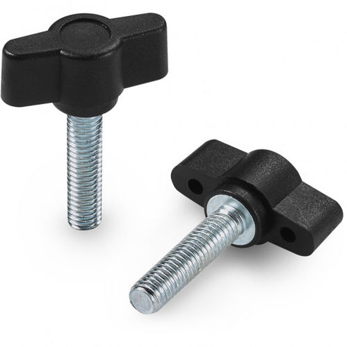 Гайка-бабочка L749латуньполиамид