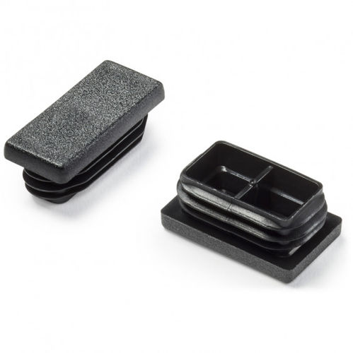 Ребристая заглушка T482прямоугольная вилкапластик