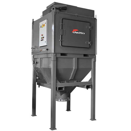 Пылесос сухой уборки DHV HOPPERэлектрическийиз нержавеющей сталимобильный