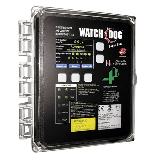 Устройство контроля ленточного конвейера Watchdog Super Elite | МЦД4 | WDC4V46CAI, WDC4V4CAIтемператураскоростьуровень