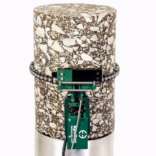 Поперечный экстензометр для камня, бетона и асфальта. Серия 3544 для круговых деформаций.