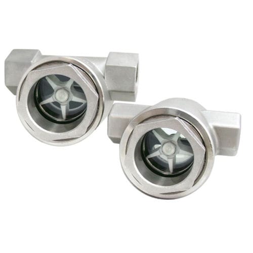 Смотровое стекло из нержавеющей стали серии FW с фланцевой резьбой