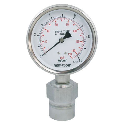 Разделительная диафрагма с резьбовым соединением DT101для манометров