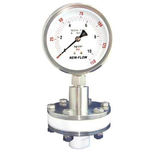 Разделительная диафрагма с резьбовым соединением DT114 для манометров