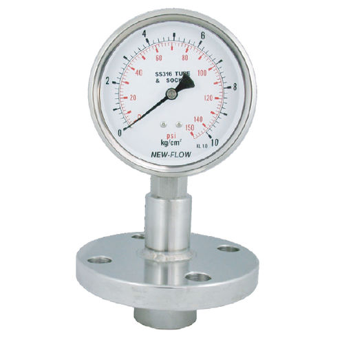 Мембранный разделитель с фланцевым присоединением DT128для манометровпроцесса