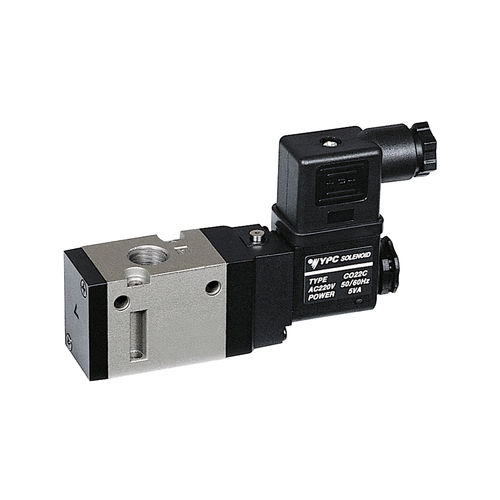 Золотниковый пневматический гидрораспределитель серии МВ46-3214с пневматическим управлением с электромагнитным управлением3/2-ходовой