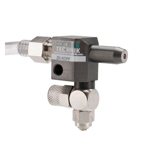 Распылительная форсунка ZK - KOPFдля жидкостейсжатый воздух, анодированный алюминий