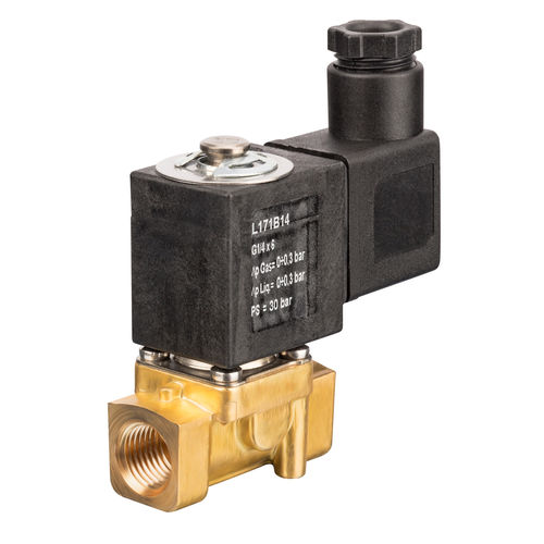 2-ходовой электромагнитный клапан серии MV01-2214прямого действияNCair