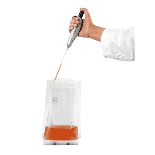 Пипетка одноканальная BagPipet® из боросиликатного стекла, механическая с фиксированным объемом