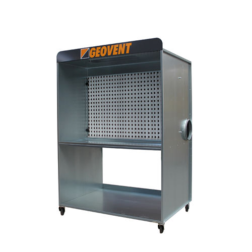 Открытая покрасочная камера, фильтрующая влажная краска