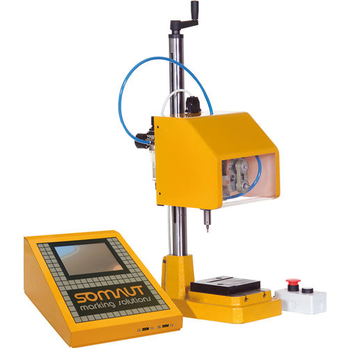 Машина для точечной маркировки S33Sметаллическая настольнаядля цилиндрических деталей