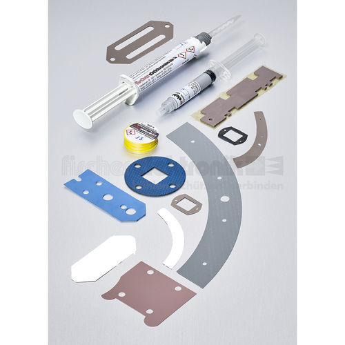 Графитовый теплопроводный материал листовой силикон