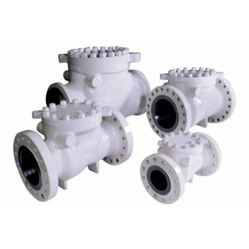 Поворотный обратный клапан двухфланцевый, линейный