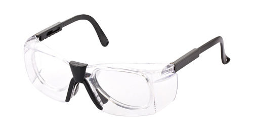 Баллистические защитные очки B20001из поликарбоната по рецепту с боковыми щитками