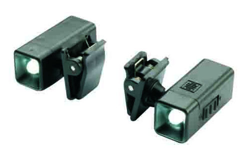 Баллистические защитные очки B214из поликарбонатаантистатическиесо светодиодом