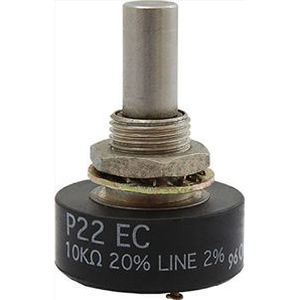 Потенциометр однооборотный серии PP22S ручнойаналоговыйпроводящий пластик
