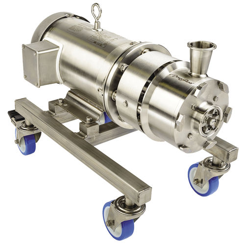 Роторно-статорный смеситель Dynashear® в линии для жидкостейтвердая/жидкая среда